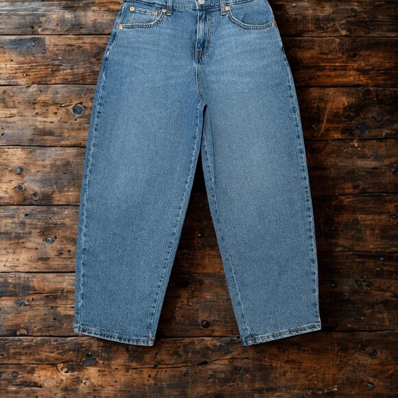 Levi’s Girls Cinch Barrel Jeans Size 14 NWT Blue - Picture 9 of 9